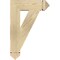 Ekena Millwork Traditional Arts & Crafts Rough Sawn Bracket, Douglas Fir, 4"W x 16"D x 24"H BKT04X16X24TRA03RDF - alternate 2